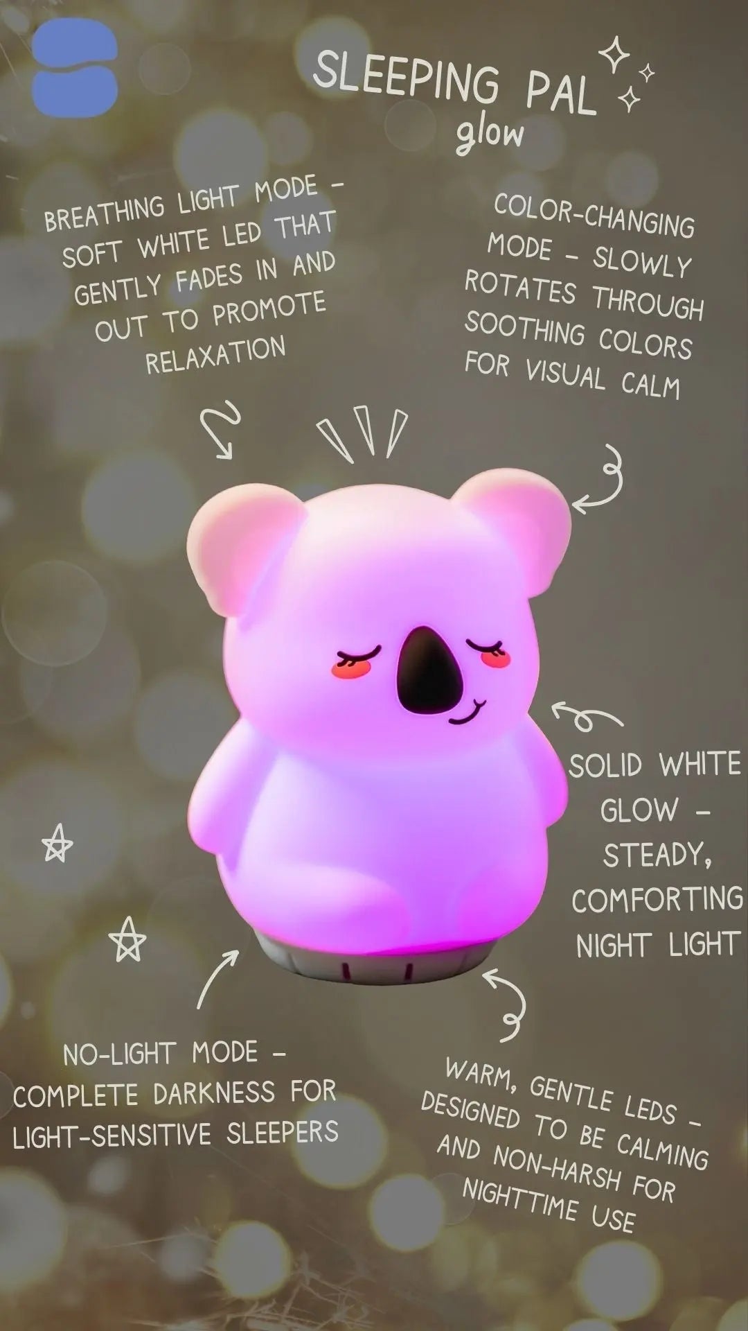 Sleeping Pal Mini Night Light Sound Machine