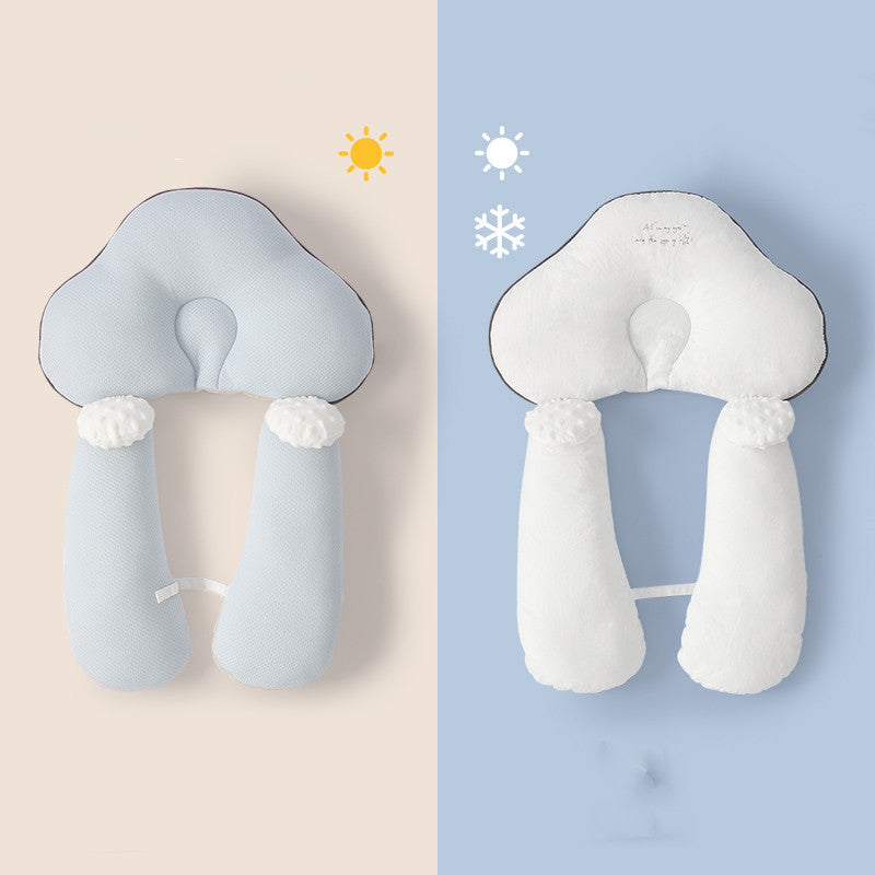 Stylized Baby Pillow Baby Sleep Security Artifact