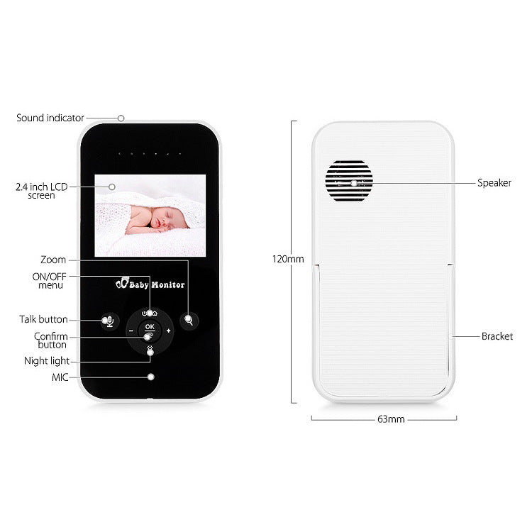 Baby Sleep Monitor Baby Intercom Nurse