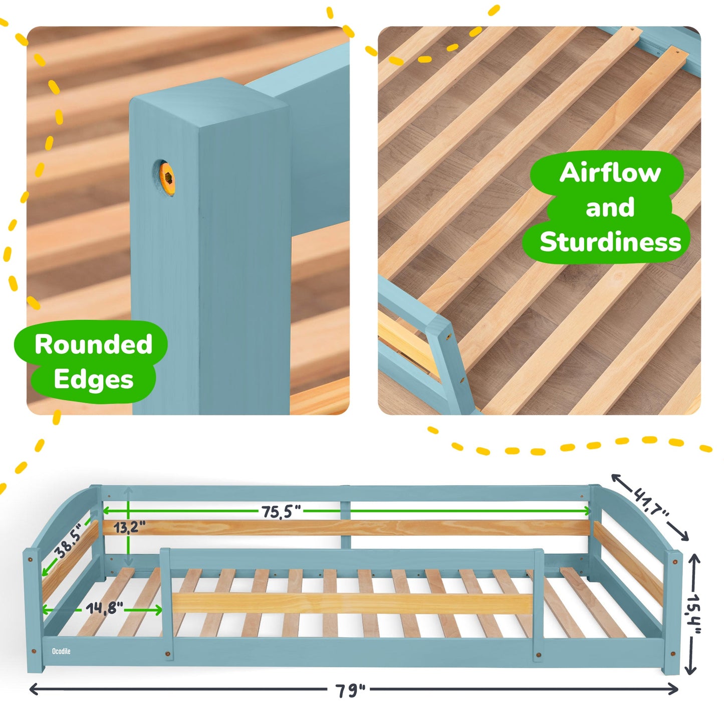 Floor Bed - Twin Size