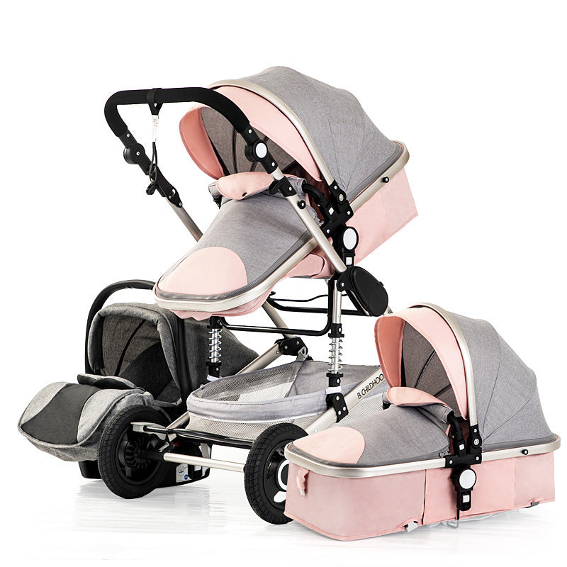 Travel  Baby Stroller Luxury  3 In One