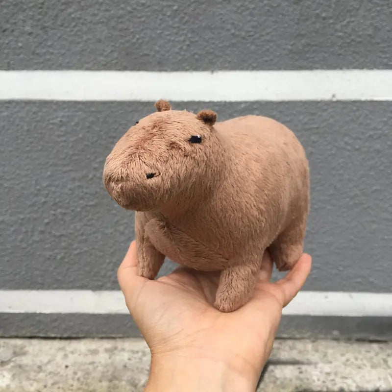 Realistic Plush Capybara For Delightful Cuddles