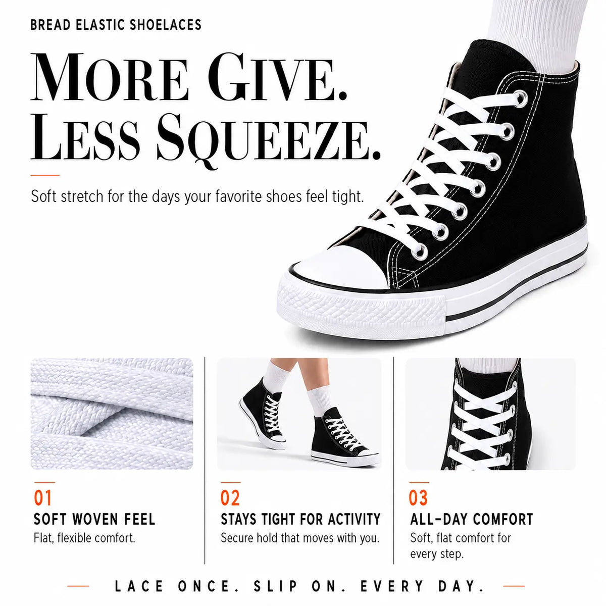 Flat Bread Laces
