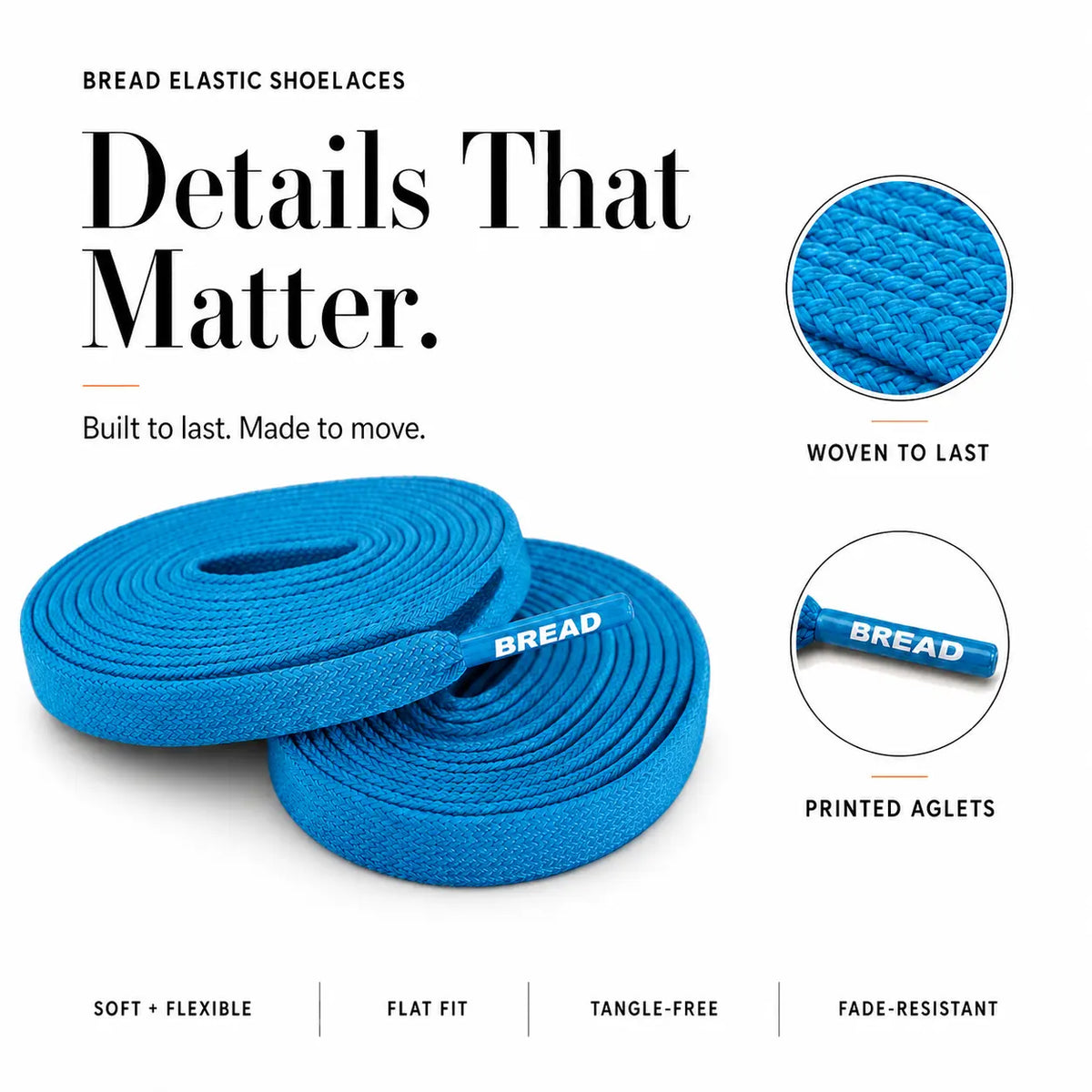 Flat Bread Laces