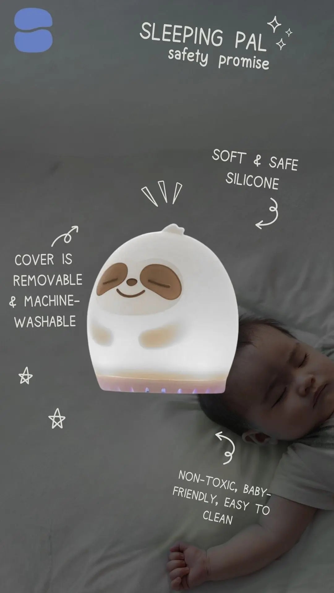 Sleeping Pal Mini Night Light Sound Machine