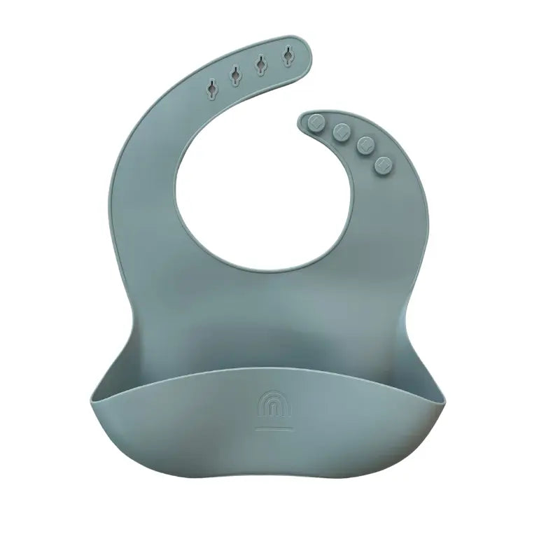 Classic Silicone Bucket Bib · Easy-to-clean