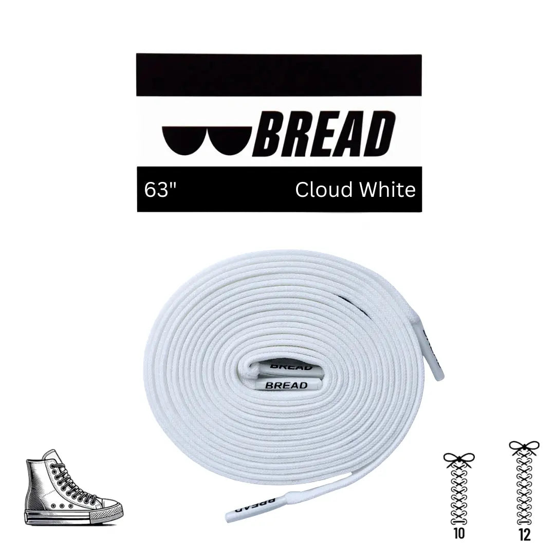 Cordones elásticos para zapatos con forma de pan