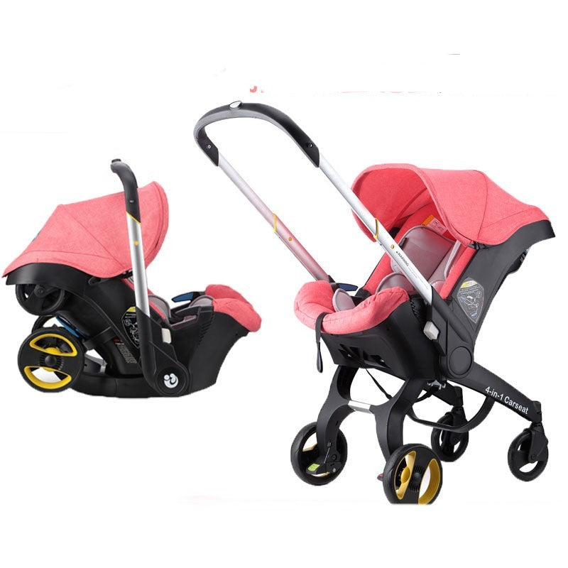 Multi Functional Baby Stroller With Lightweight Folding