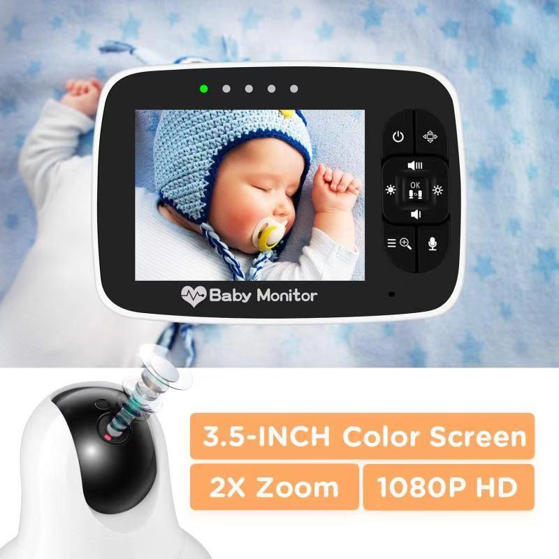 Baby monitor night vision temperature