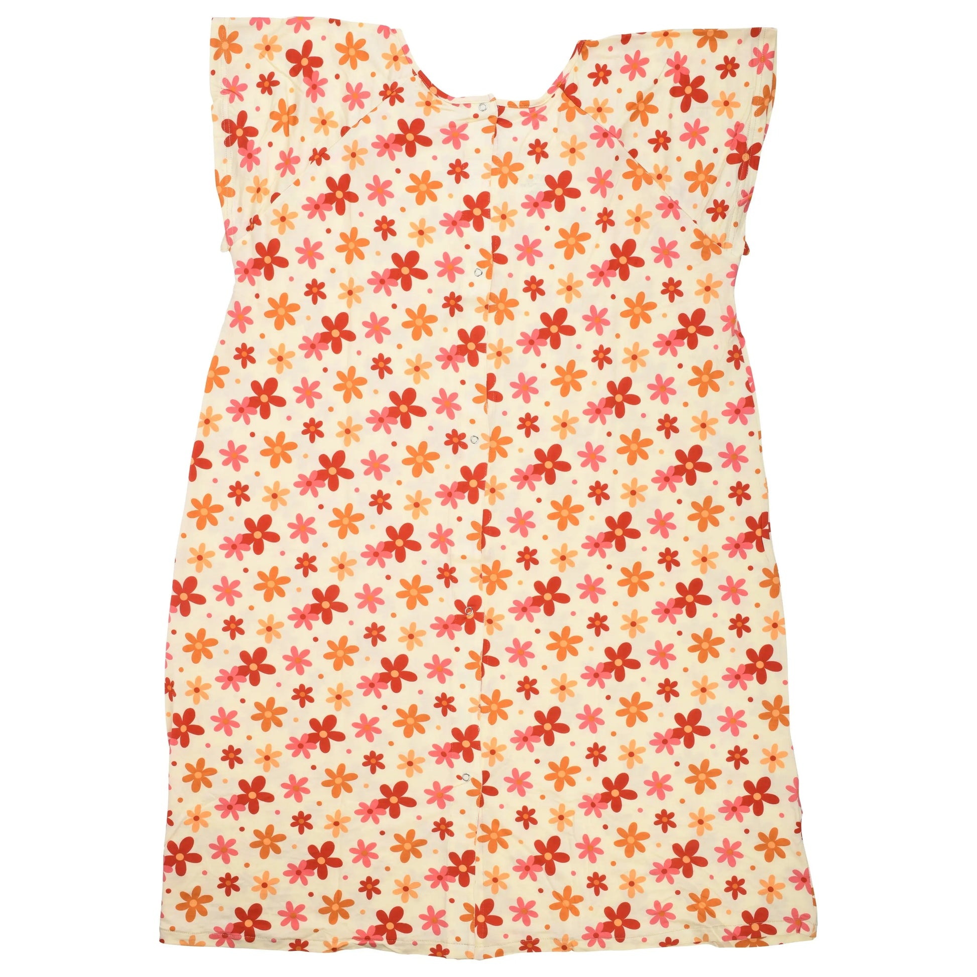 70s Groovy Mommy Labor and Delivery Nursing Hospital Gown Three Little Tots