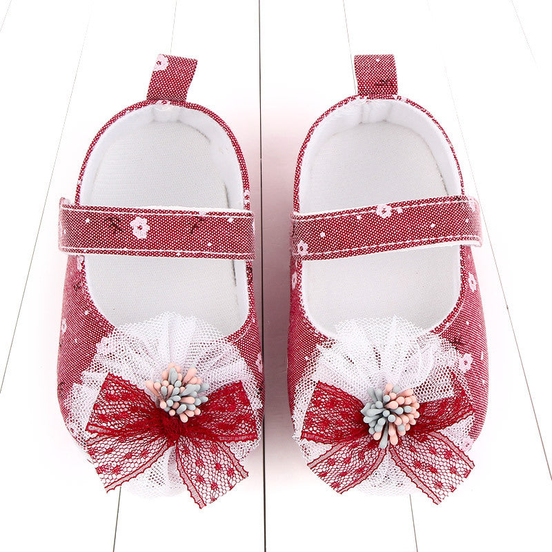 Princess shoes baby shoes soft sole