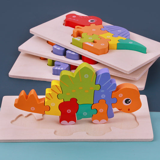 Children's Educational Toys Wooden Three-dimensional