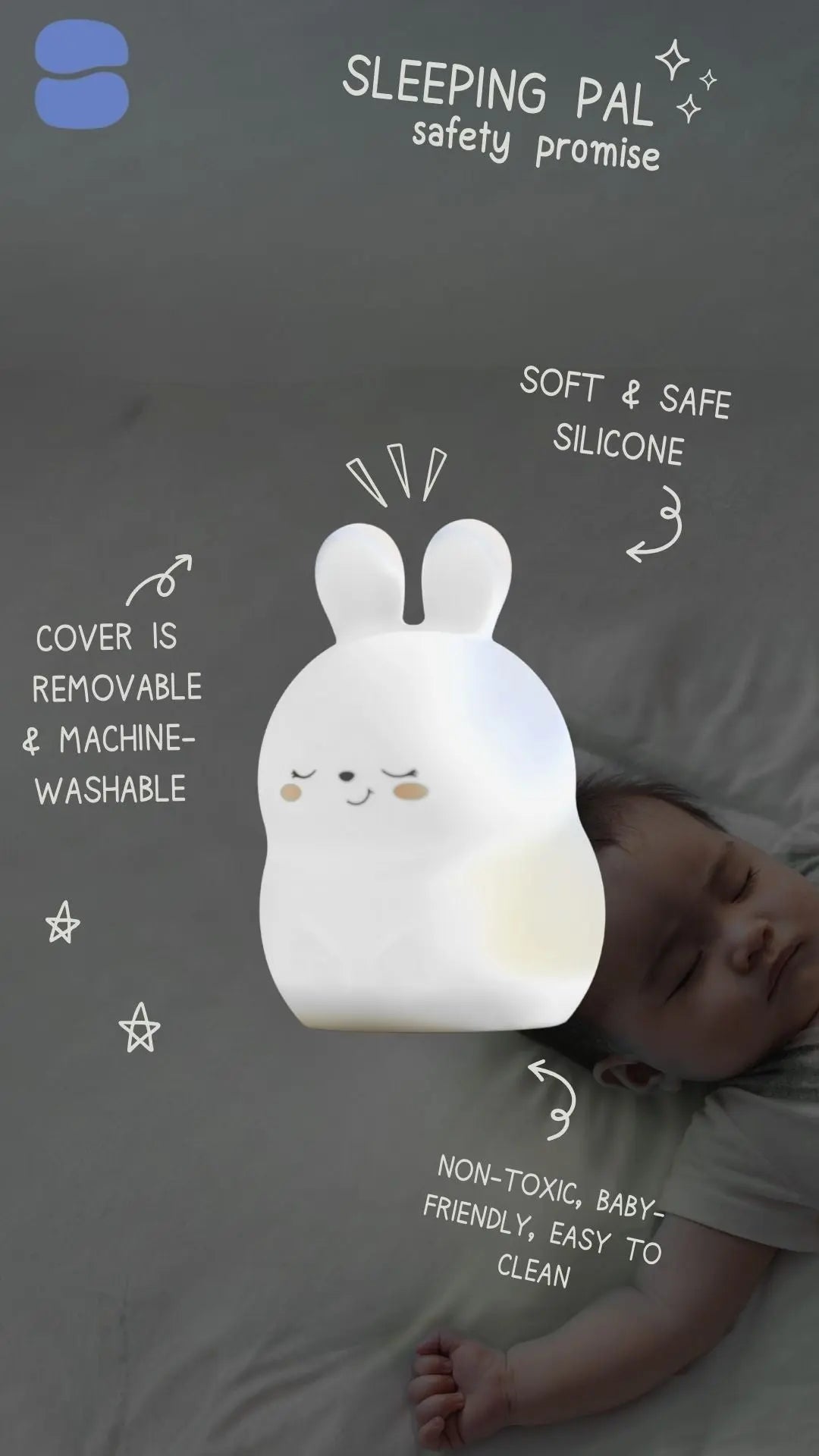 Sleeping Pal Mini Night Light Sound Machine