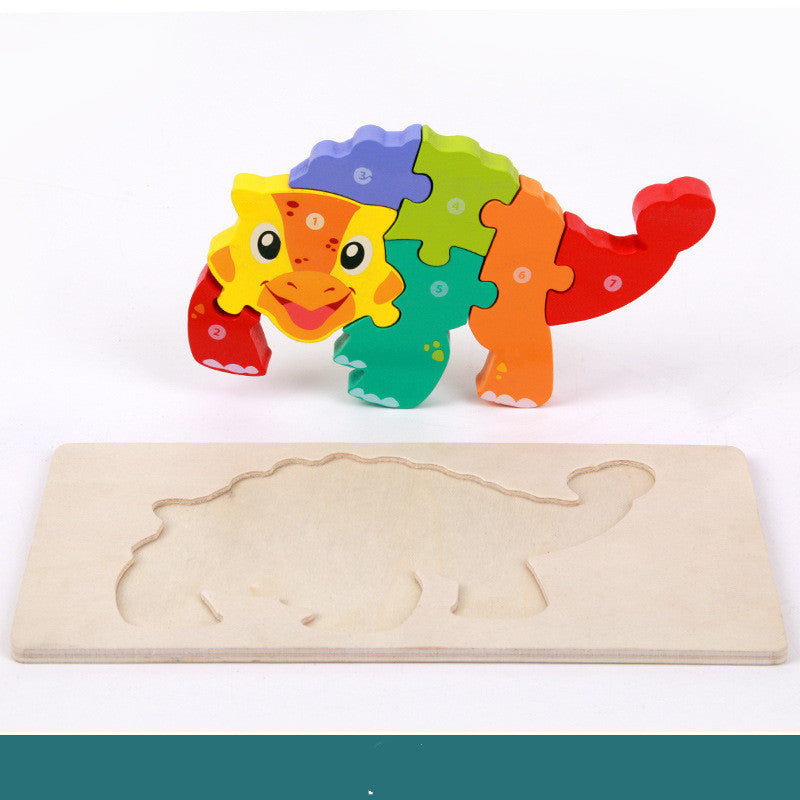 Children's Educational Toys Wooden Three-dimensional