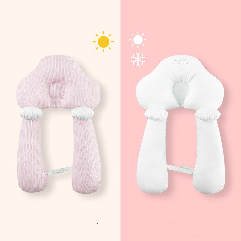 Stylized Baby Pillow Baby Sleep Security Artifact