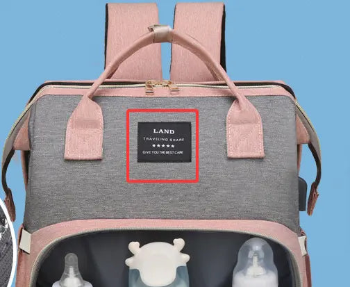 Large-Capacity Mommy/Diaper Bag