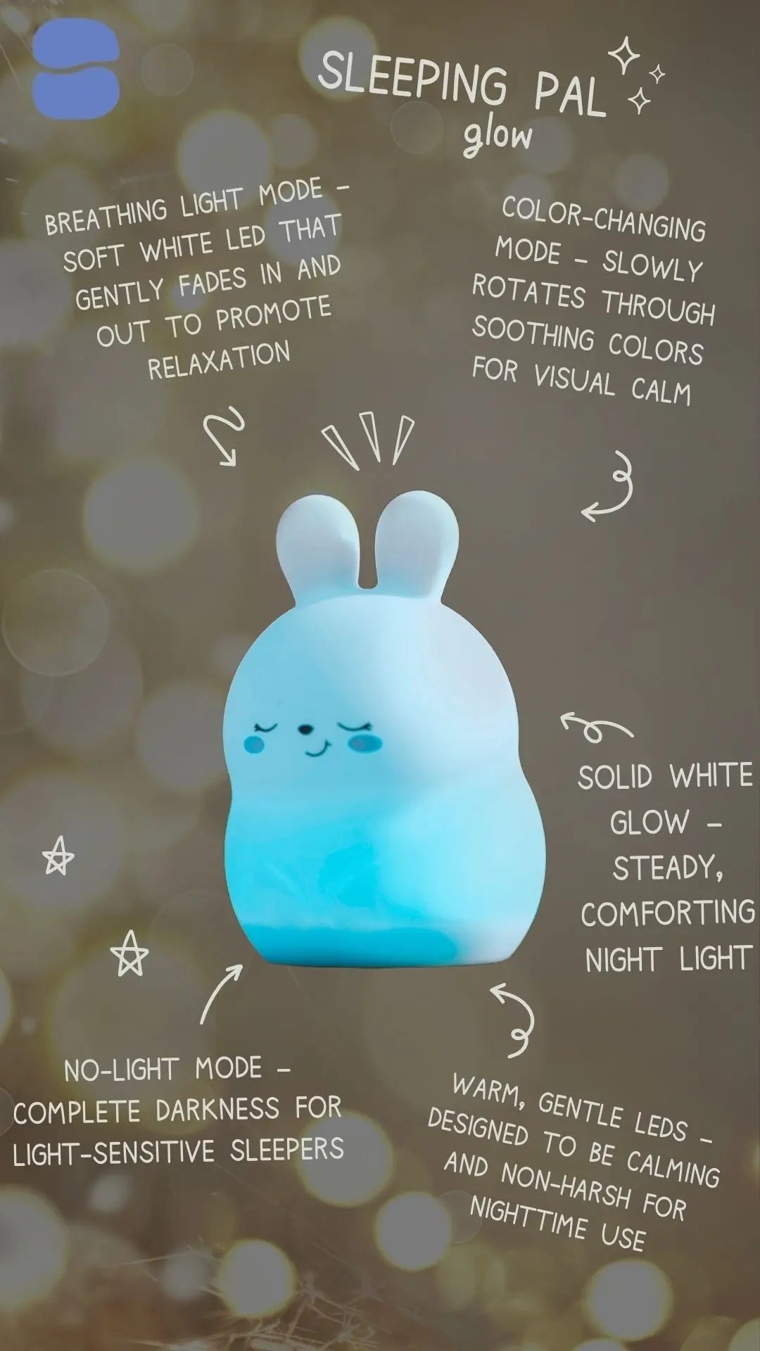 Sleeping Pal Mini Night Light Sound Machine