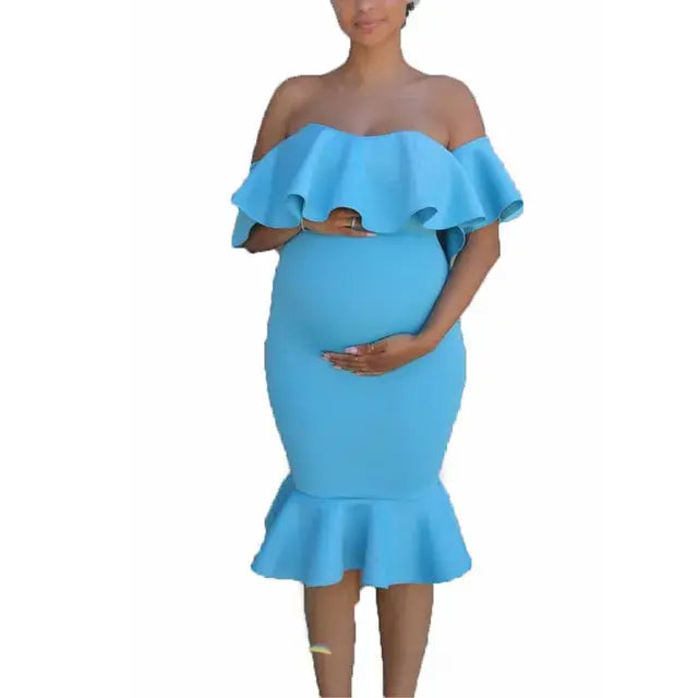 Maternity Photo Shoot Dress