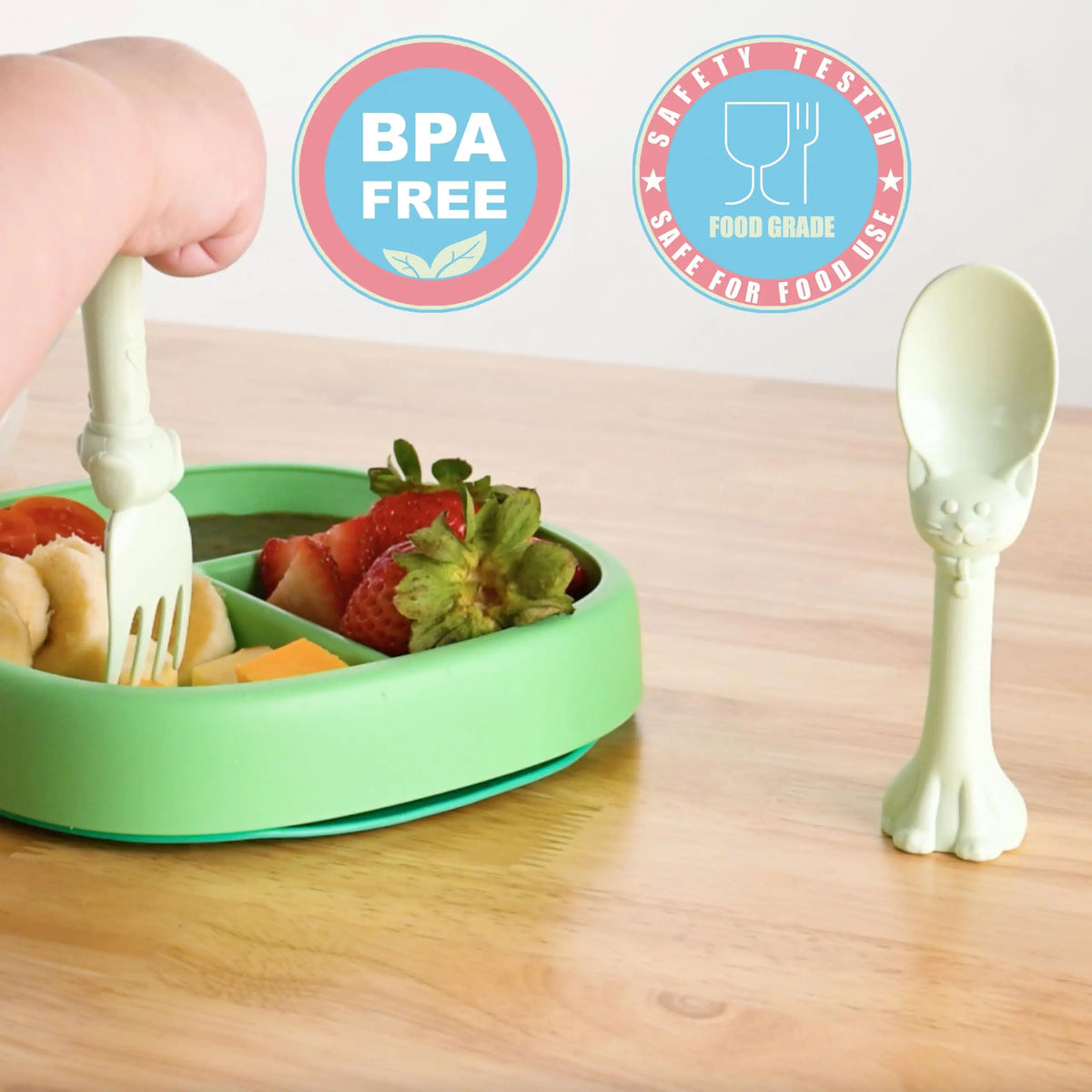 Spoon la la Utensils + Board Book