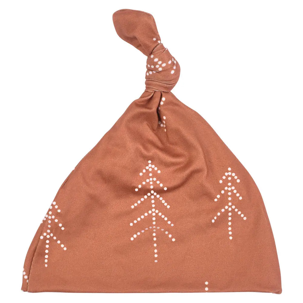 Christmas Pine Tree Knotted Gown Three Little Tots