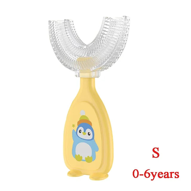 New Children Smart 360 Degree U Shape Manual Toothbrush