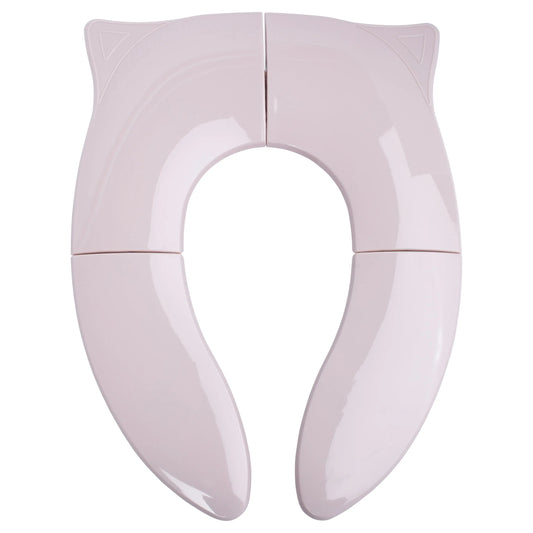 Folding Kids Toddler Travel Potty Seat - Blush Pink Three Little Tots