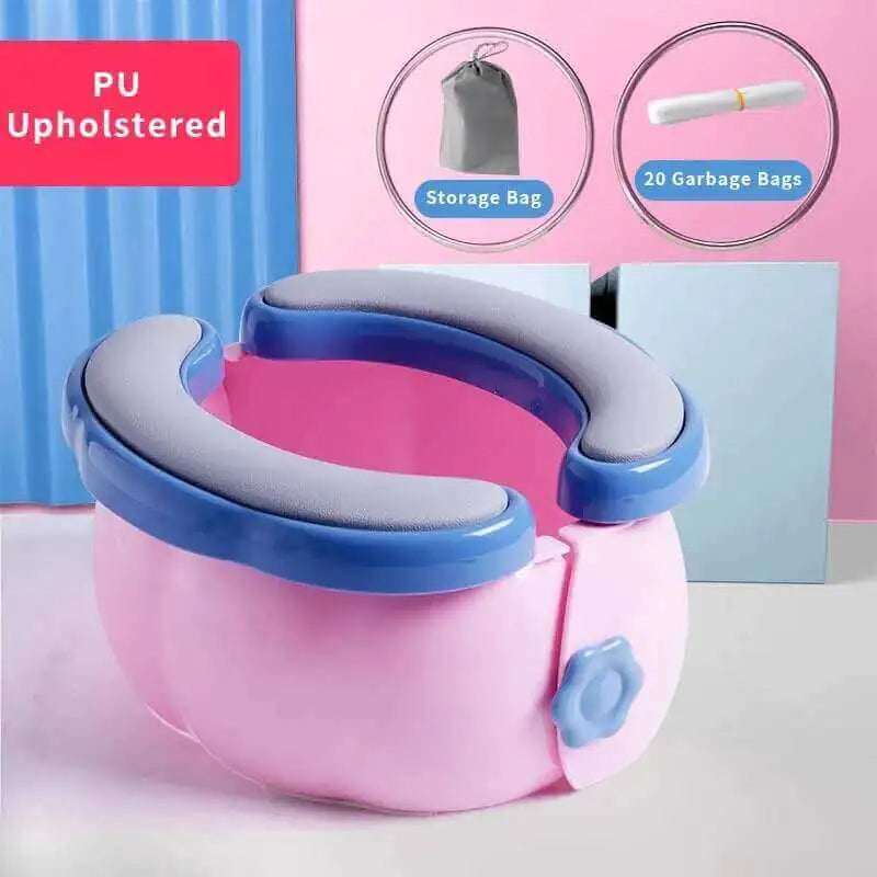 Children's Foldable Banana Toilet