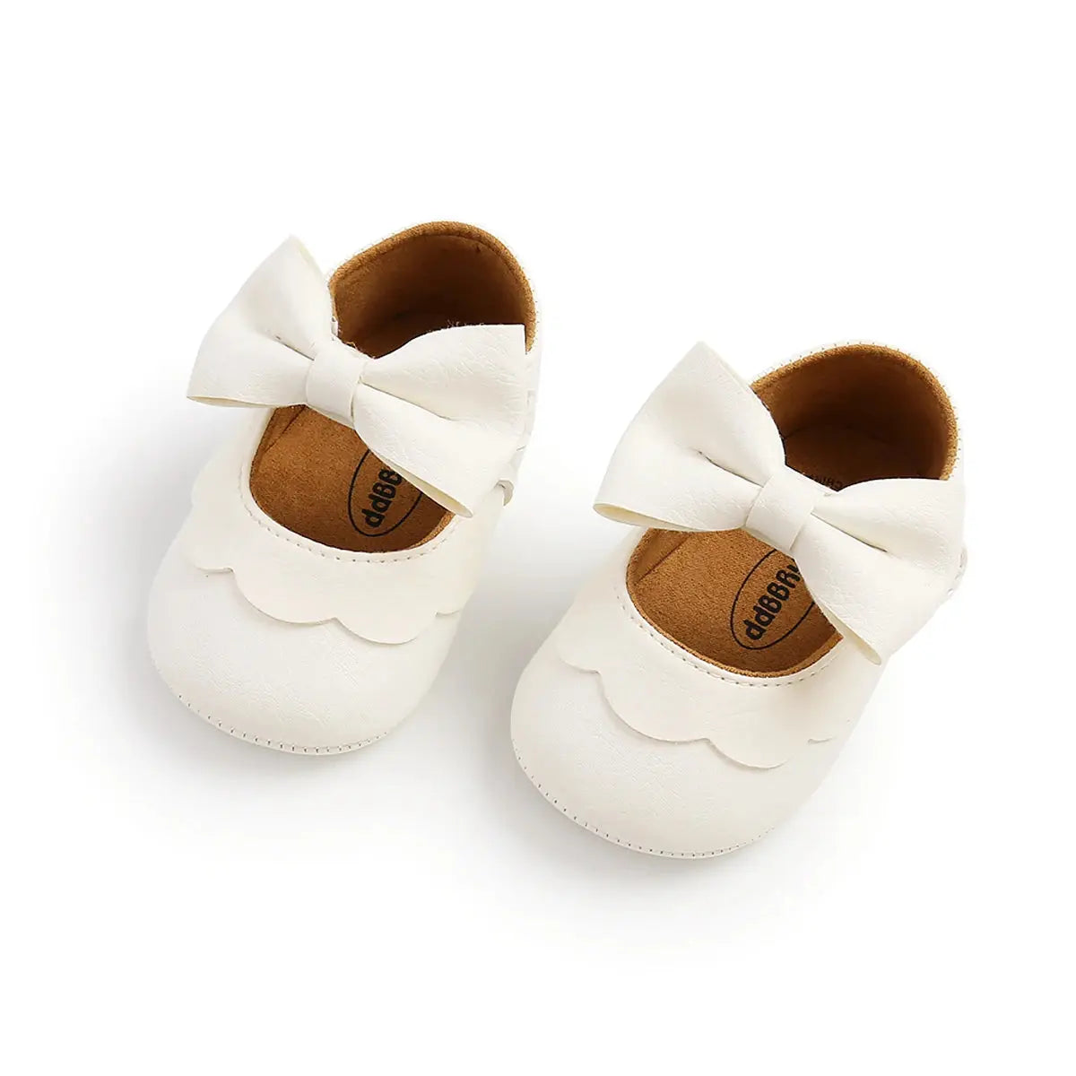 Baby Infant Girls Flat Shoes Bow Knot Solid First Walker Soft Sole Newborn Infant Toddler Girls Princess Shoes