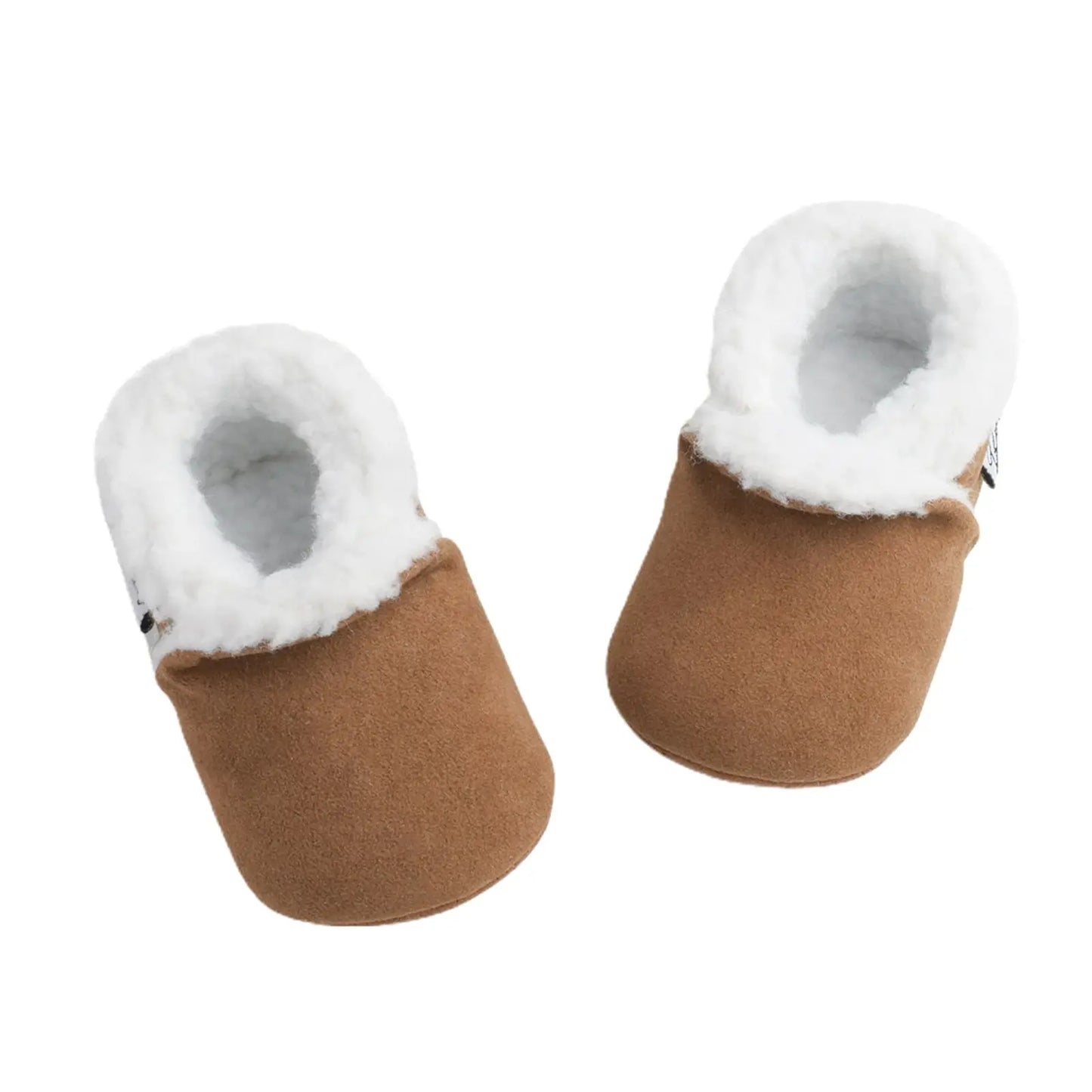 Citgeett Autumn 0-18M Newborn Baby Casual Shoes Winter Warm Fur Non-Slip Rubber Sole Boots Infant Prewalkers