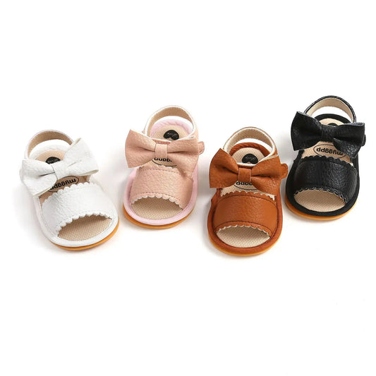 Newborn Infant Baby Girl Summer Sandals Soft Sole Outdoor First Walker