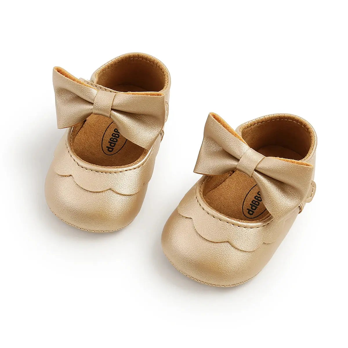 Baby Infant Girls Flat Shoes Bow Knot Solid First Walker Soft Sole Newborn Infant Toddler Girls Princess Shoes