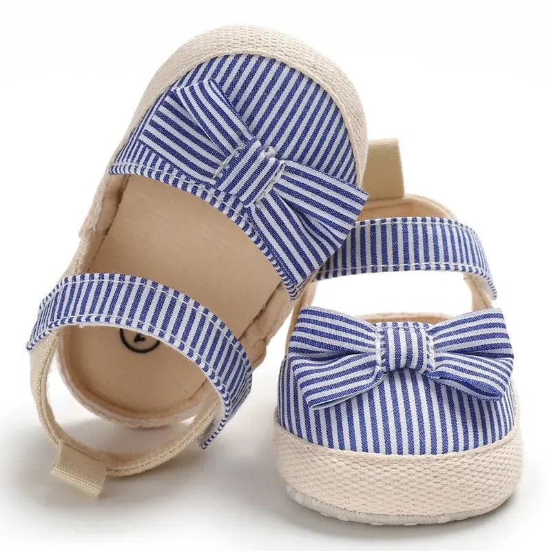 Newborn Baby Girl Soft Crib Shoes Infants Anti-slip Sneaker Prewalker 0-18M