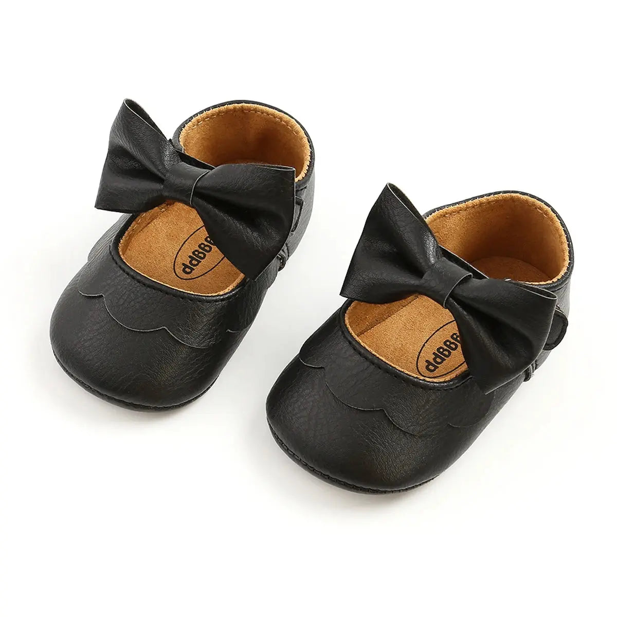 Baby Infant Girls Flat Shoes Bow Knot Solid First Walker Soft Sole Newborn Infant Toddler Girls Princess Shoes