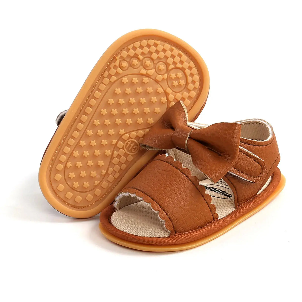 Newborn Infant Baby Girl Summer Sandals Soft Sole Outdoor First Walker