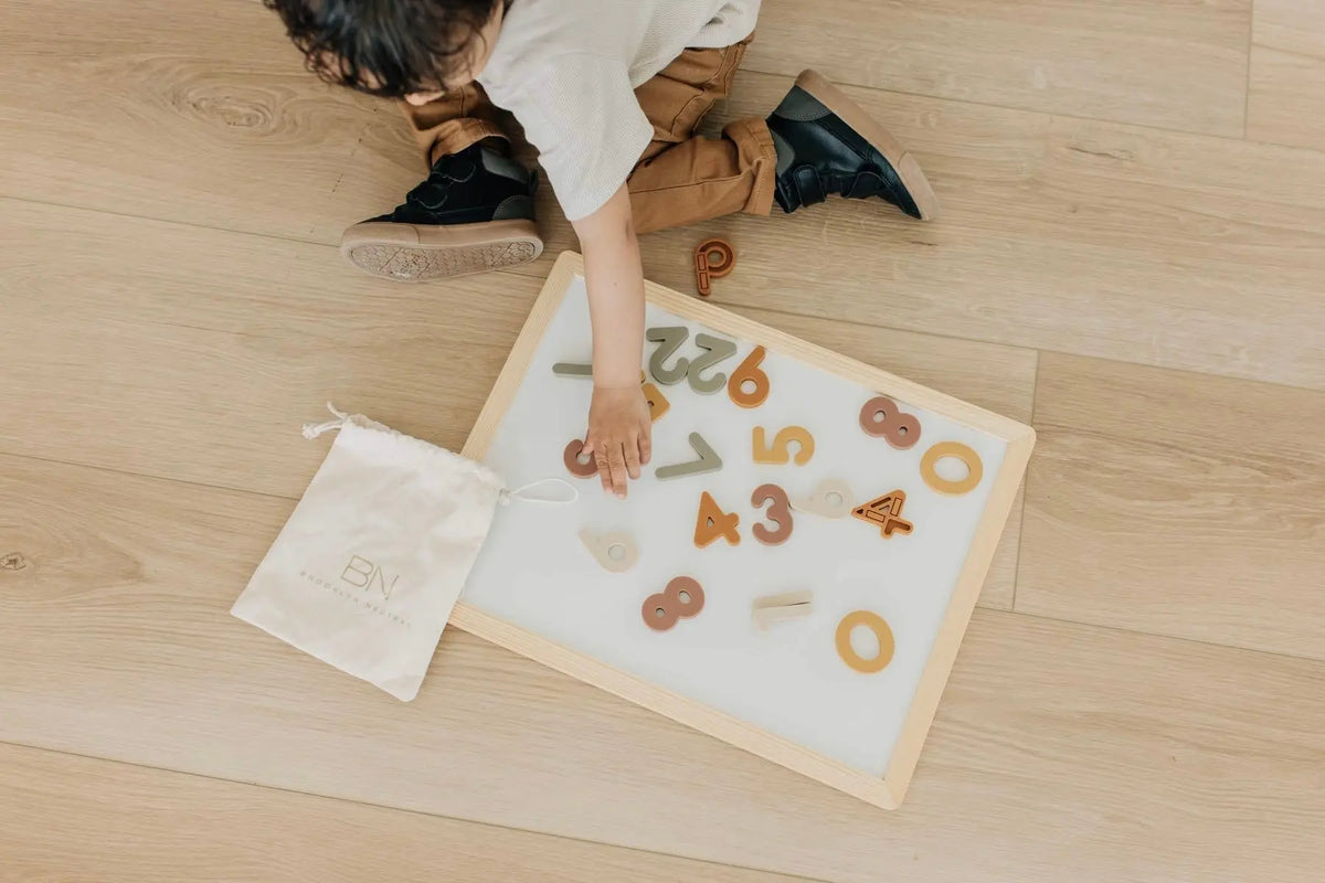 Silicone Magnetic Numbers 20 Piece Playset