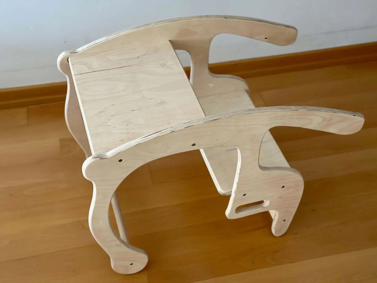 2in1 Wooden Seesaw & Desk for Kids' Skill Development