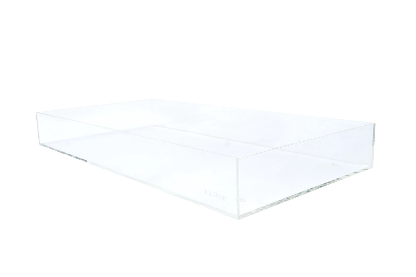 LELLOBABY™ -  6mm Thick Premier Edition Acrylic Diaper Changing Tray