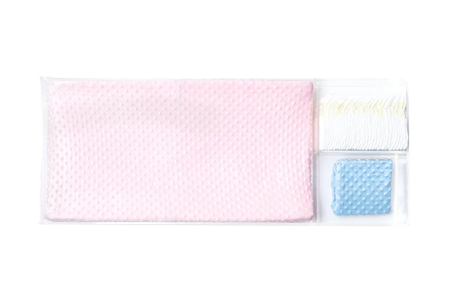 LELLOBABY™ -  6mm Thick Premier Edition Acrylic Diaper Changing Tray PLUS+