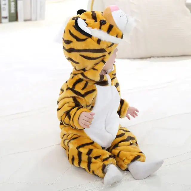 Children's Cute Long Sleeved Pajamas