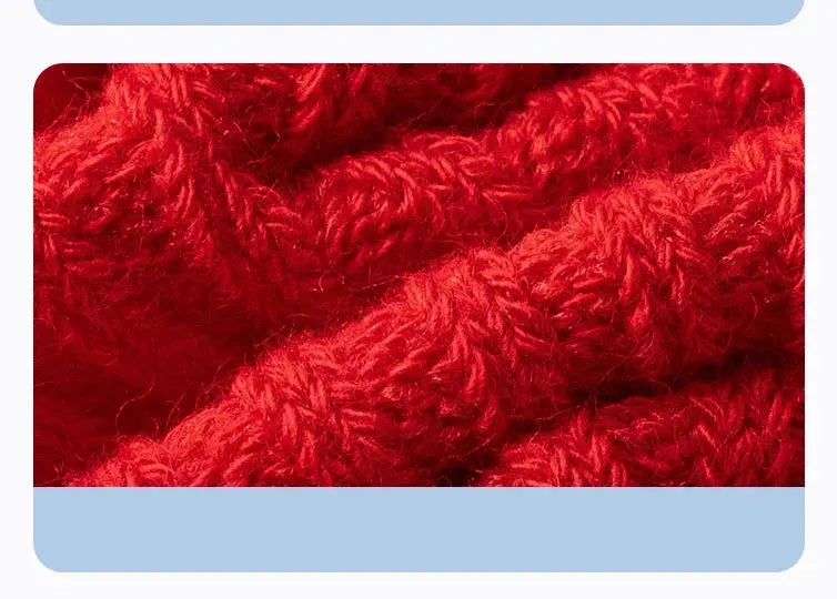 Christmas Baby Socks For Boys Girls Autumn Winter Toddler Anti-slip Floor Socks Red Festive New Year Sock 0-3 Years