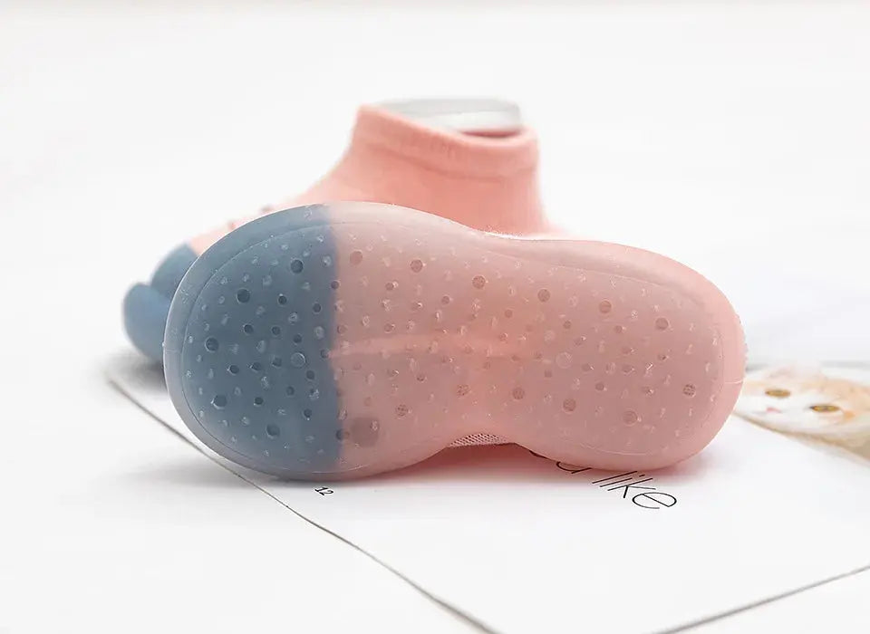 Children Anti-slip Shoes Newborn Baby Girl Cotton Non-slip Floor Socks Baby Boy Rubber Sole Cartoon Indoor Socks Infant Shoes
