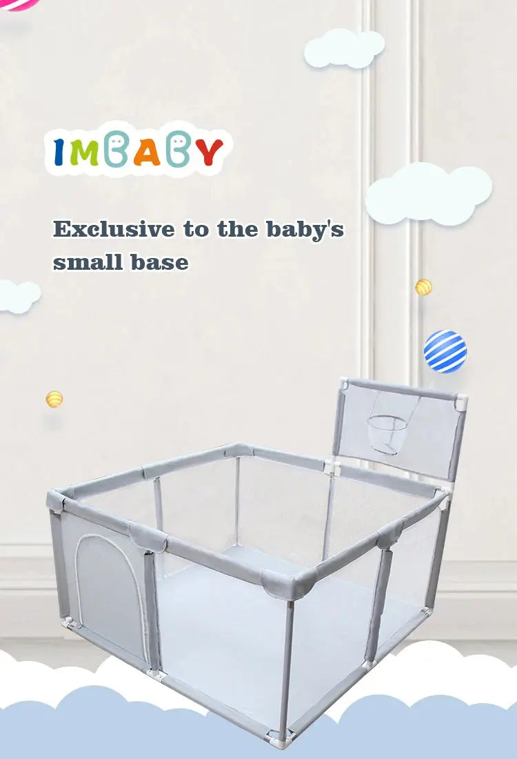 Square Baby Playpen Toddler Baby Games Park Infant Activity Barriers Playground Kid Ball Pit Playpen Baby Corralito Safety Fence