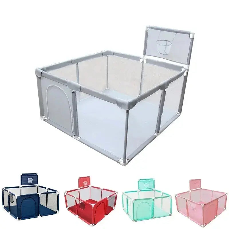 Square Baby Playpen Toddler Baby Games Park Infant Activity Barriers Playground Kid Ball Pit Playpen Baby Corralito Safety Fence
