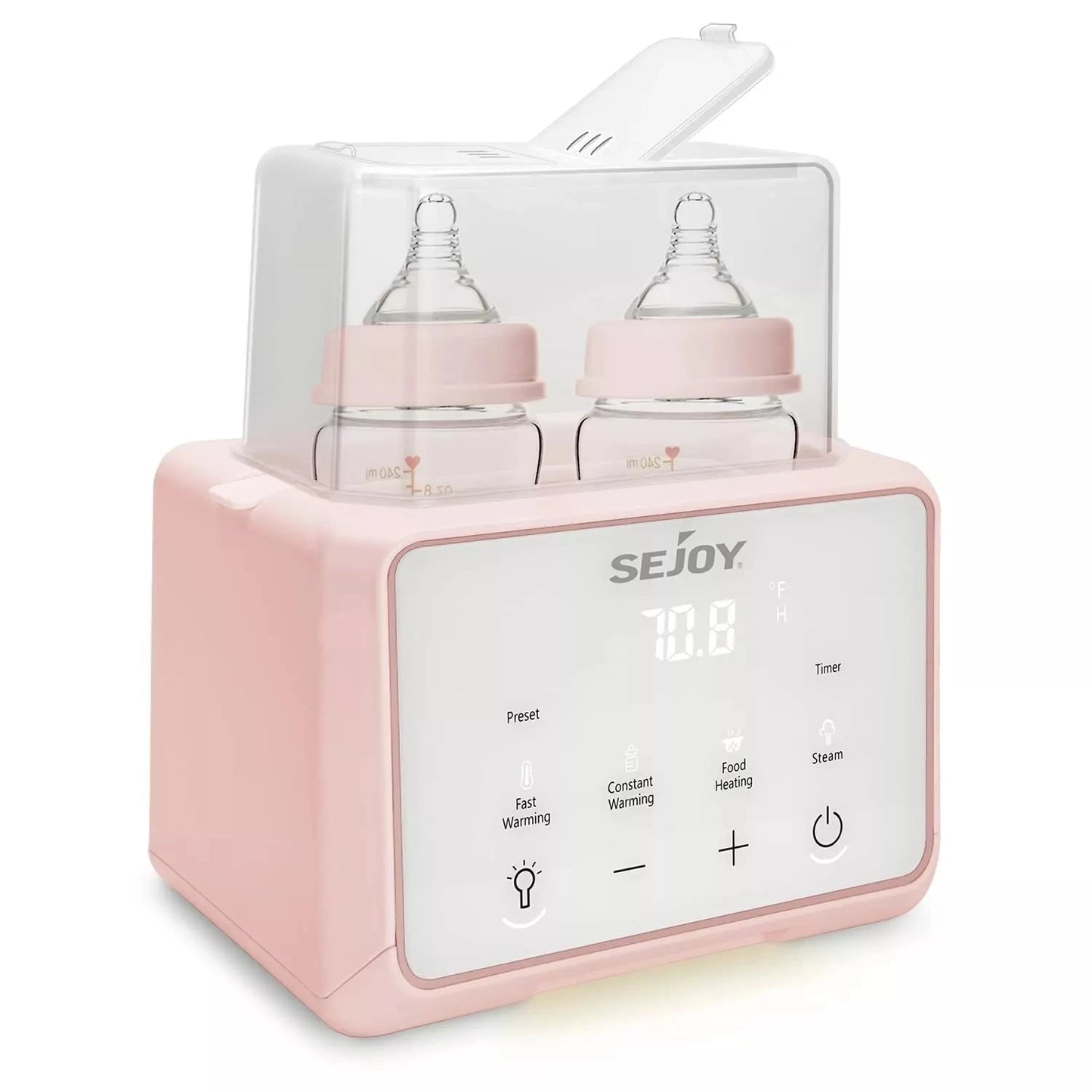 Sejoy 6‑in‑1 Bottle Warmer – Breastmilk, Formula & Food Heater