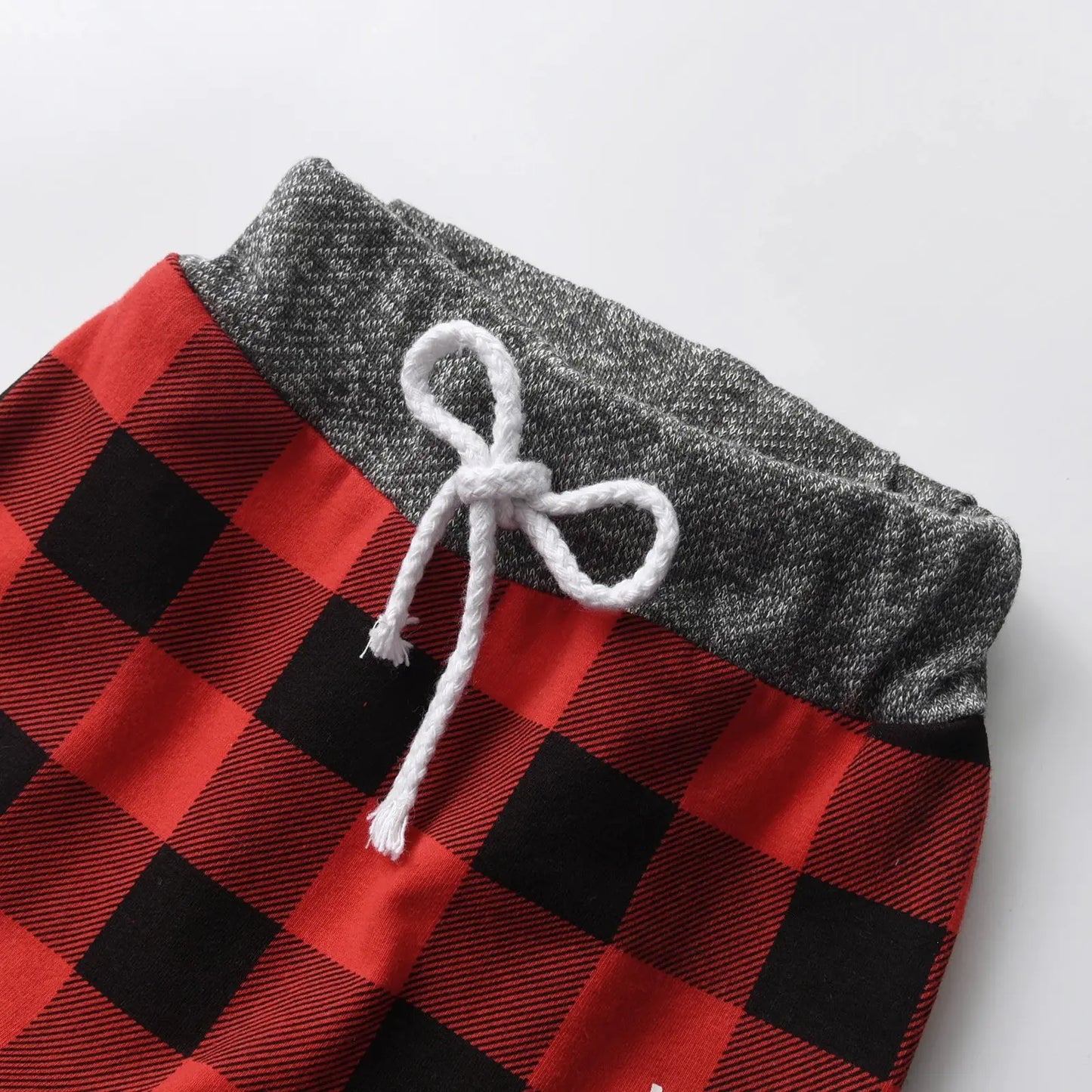 Baby Boy Clothes "Mama's Boy" Letter Printed Hoodie Sweatshirt Tops + Plaid Pants, 2PCS Fall Winter Outfits Set