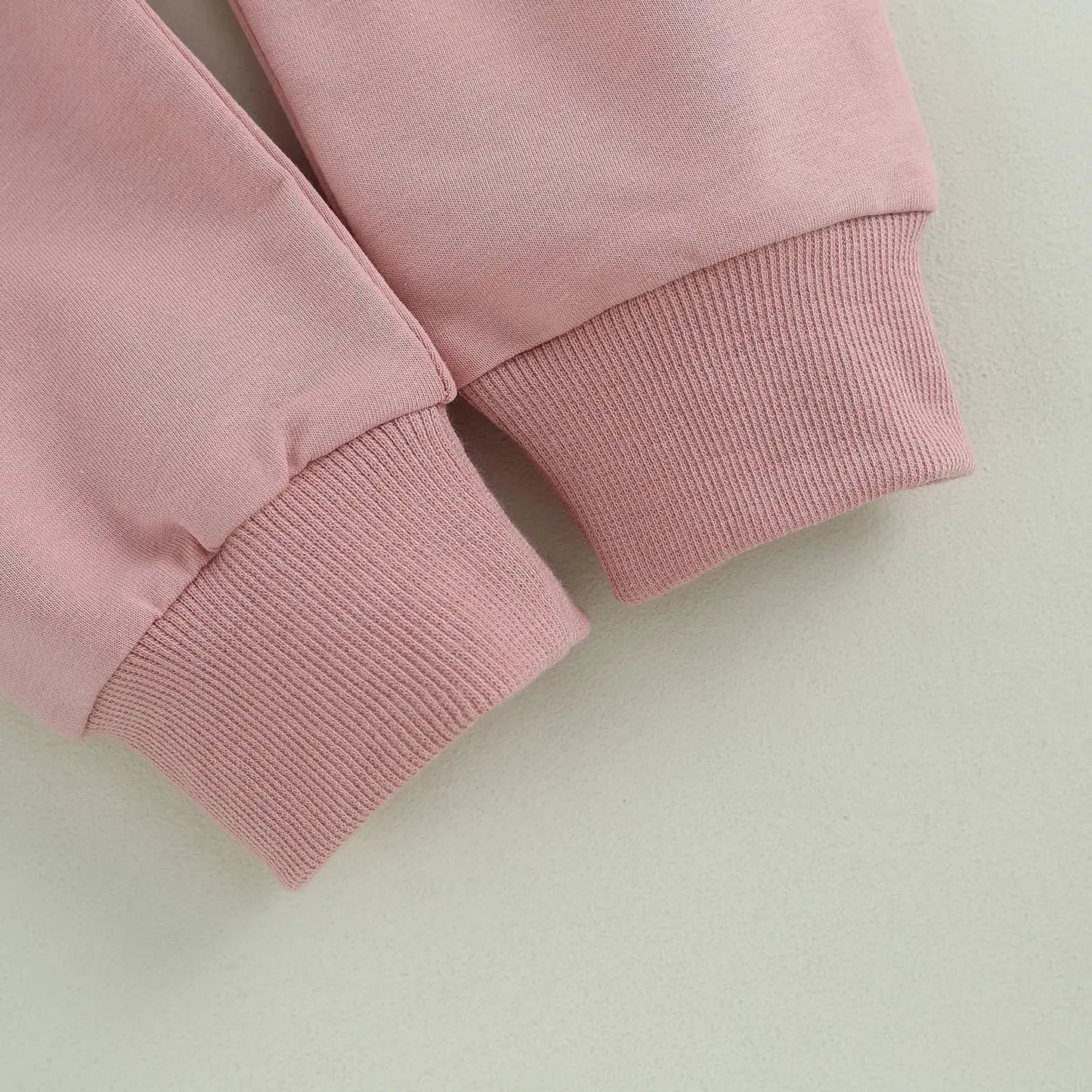 Citgeett Autumn Toddler Baby Girls Outfit Letters Print Long Sleeve Crew Neck Sweatshirt Elastic Waist Pants Fall Clothes