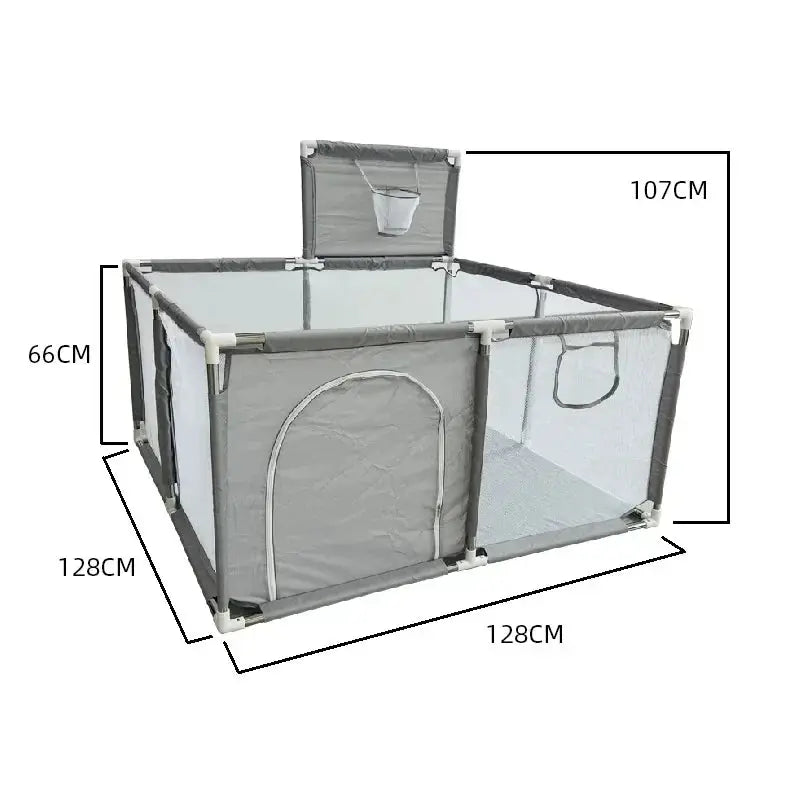Square Baby Playpen Toddler Baby Games Park Infant Activity Barriers Playground Kid Ball Pit Playpen Baby Corralito Safety Fence