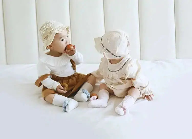 1 Pair Cotton Baby Socks Girls Boys Rubber Anti Slip Floor Cartoon Kids Toddlers Autumn Spring Newborn Infant Gift