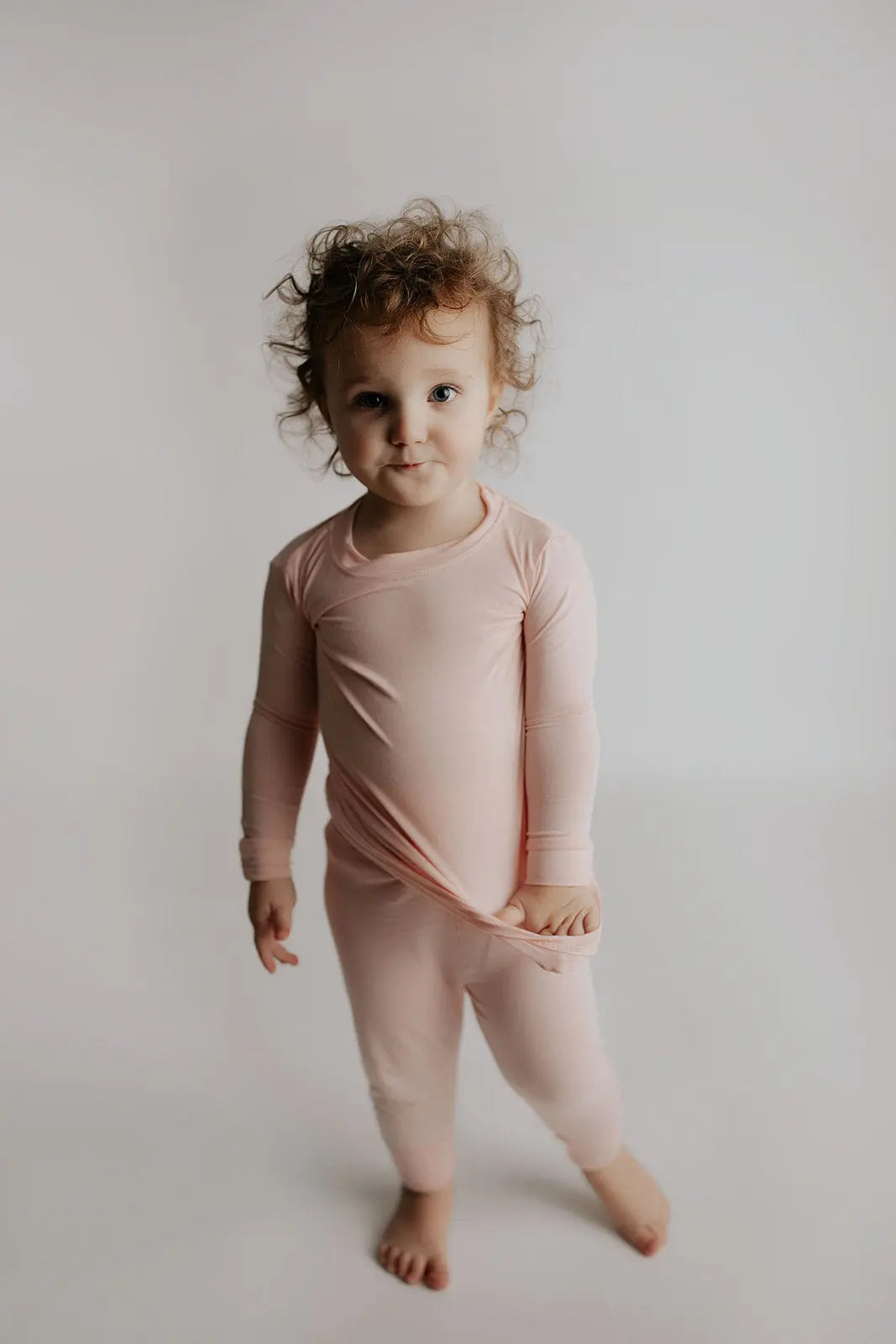 Heavenly Pink Kids Pajamas Three Little Tots