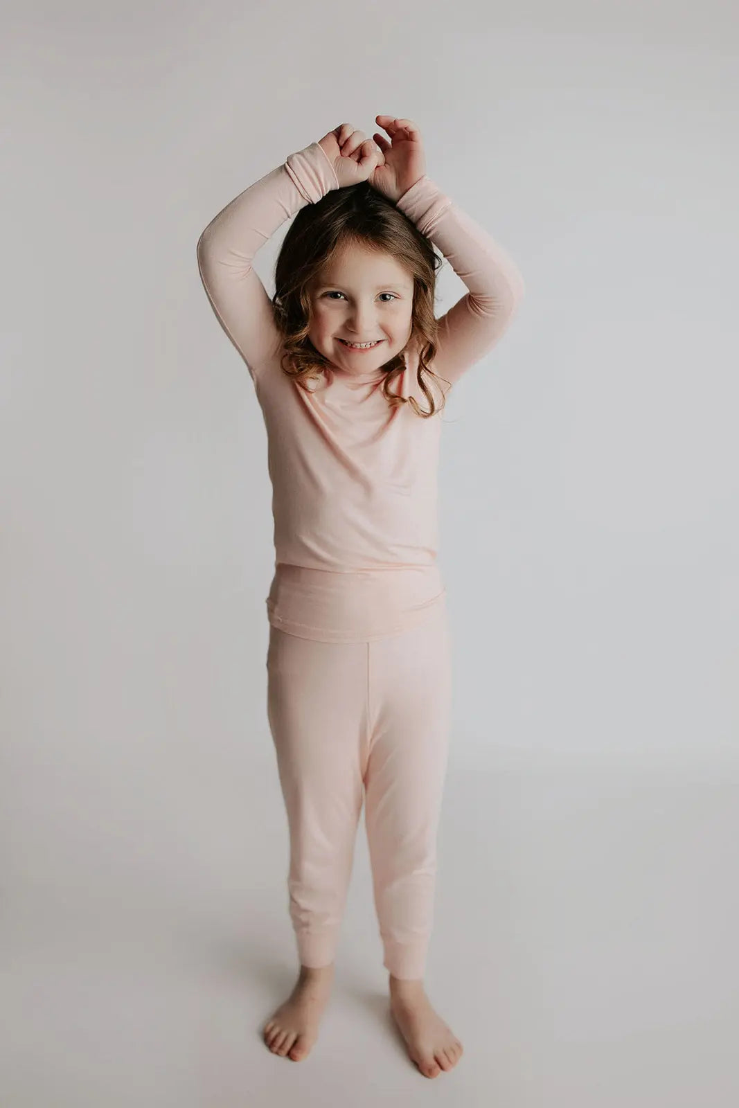 Heavenly Pink Kids Pajamas Three Little Tots